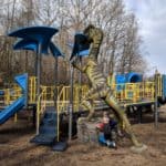 Washington Park Dinosaur Playground