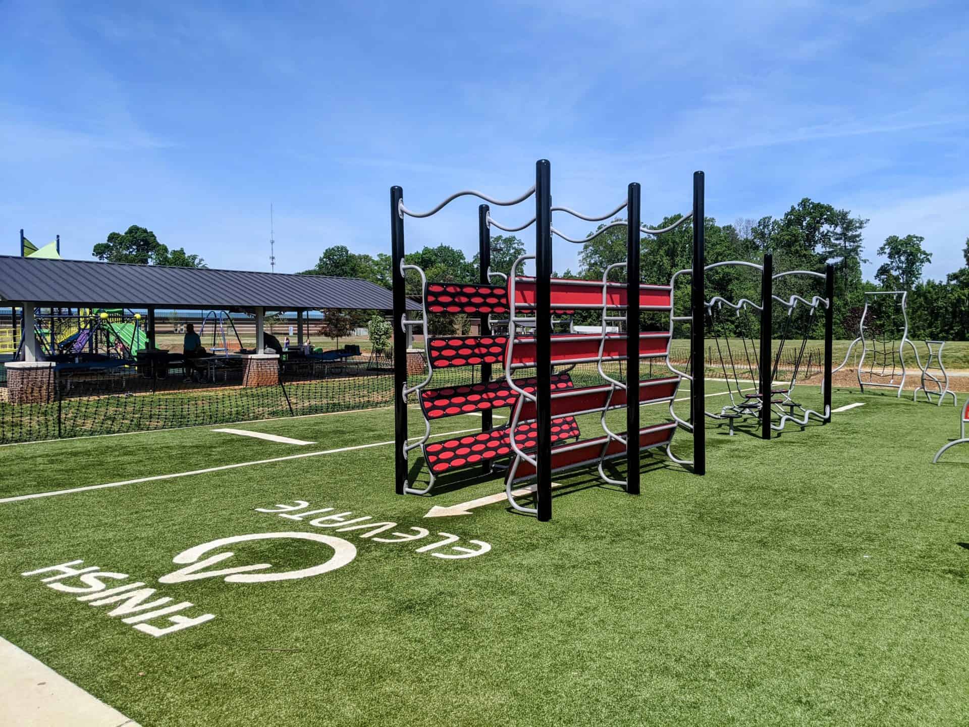 Recycled Small Dog Agility Course - Adventure Playground